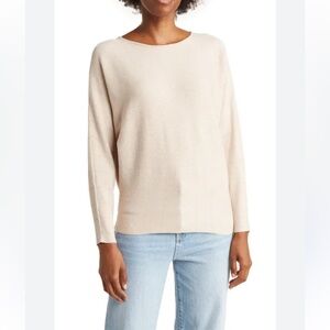 CYRUS BOATNECK DOLMAN SLEEVE SWEATER